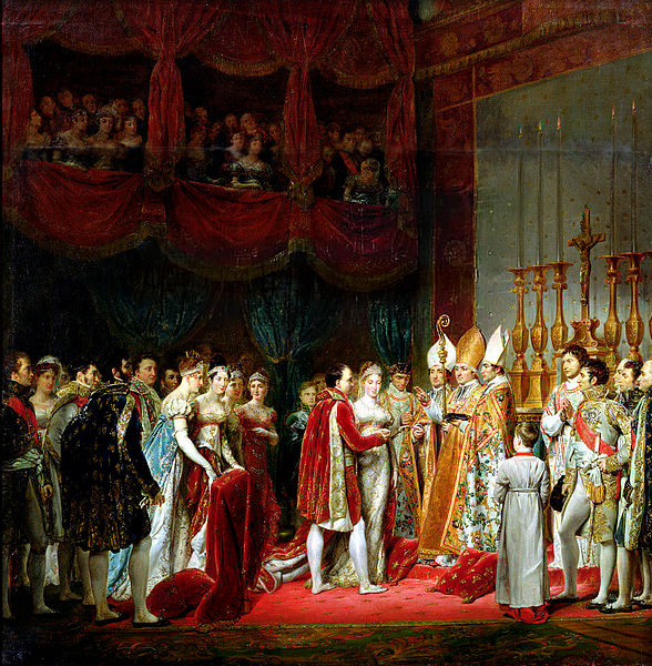 Marriage of Napoleon I and Marie Louise. 2 April 1810.